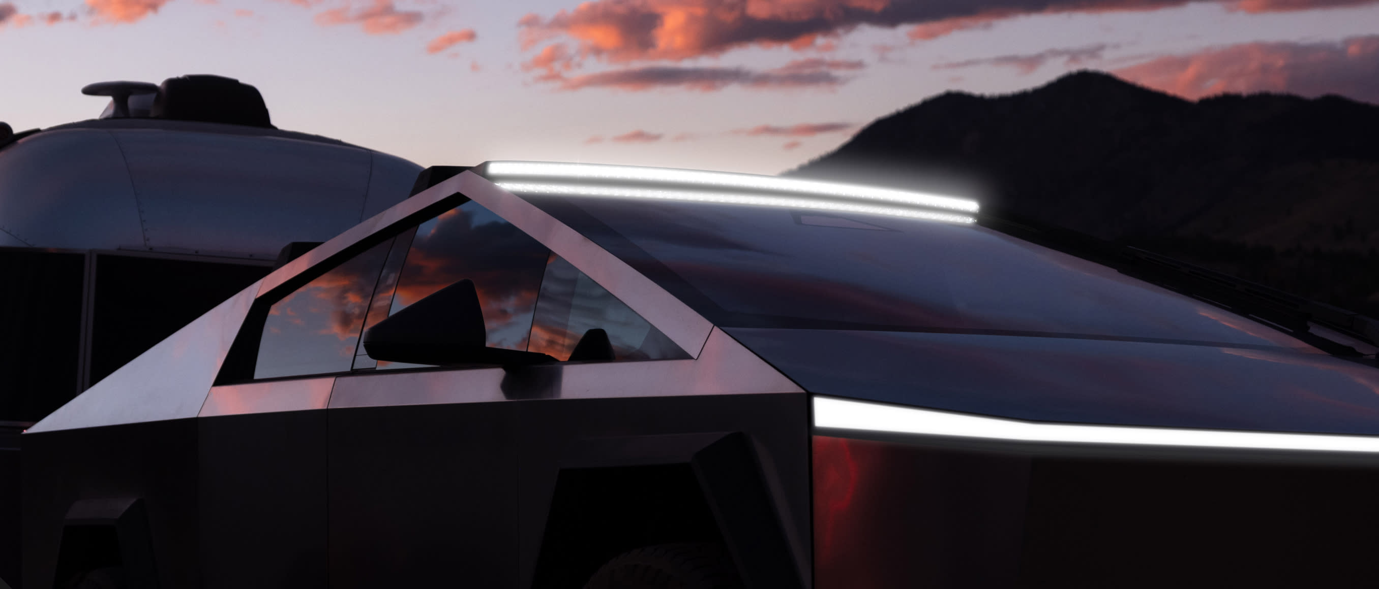 2024 Tesla Cybertruck Foundation Series AWD in studio shot