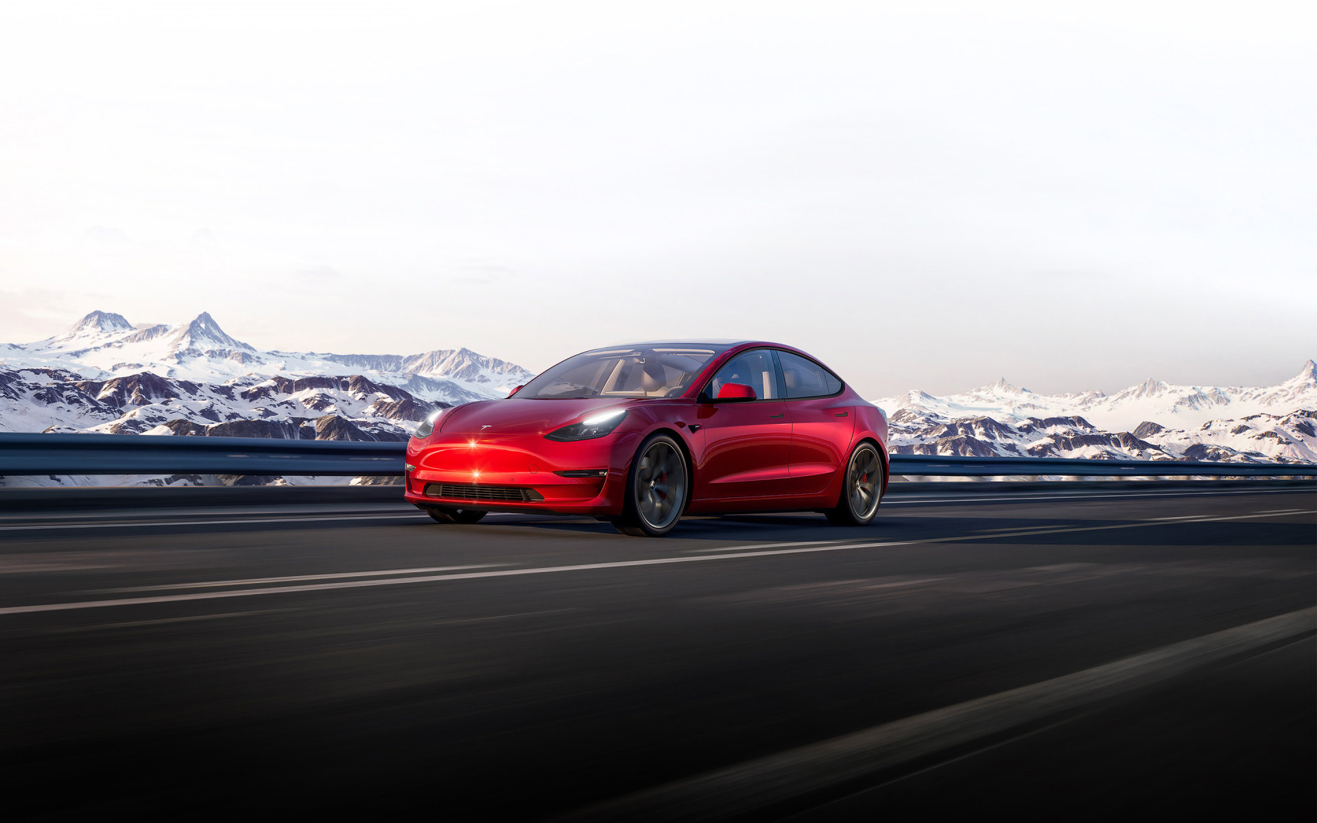 2019 Tesla Model 3 Performance AWD side profile
