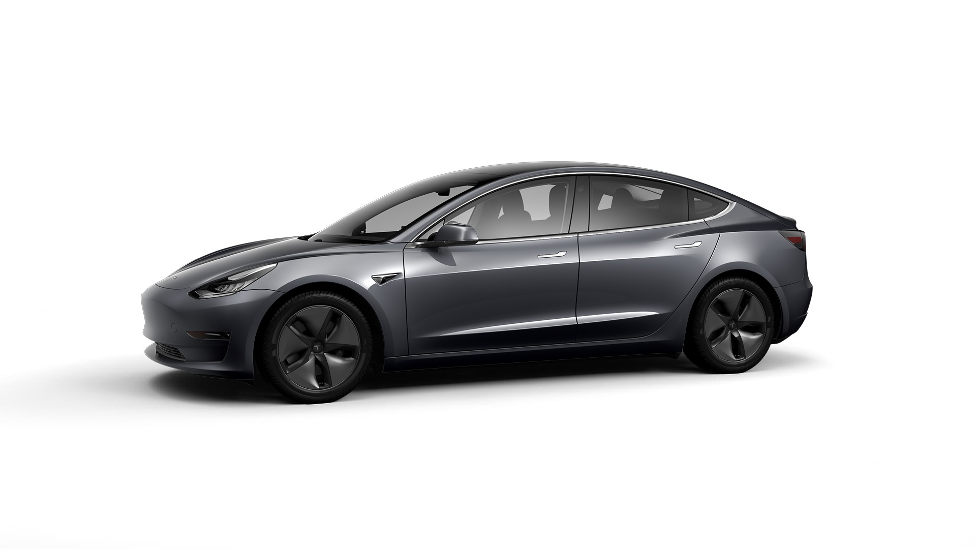 2019 Tesla Model 3 Standard Range Plus RWD in studio shot