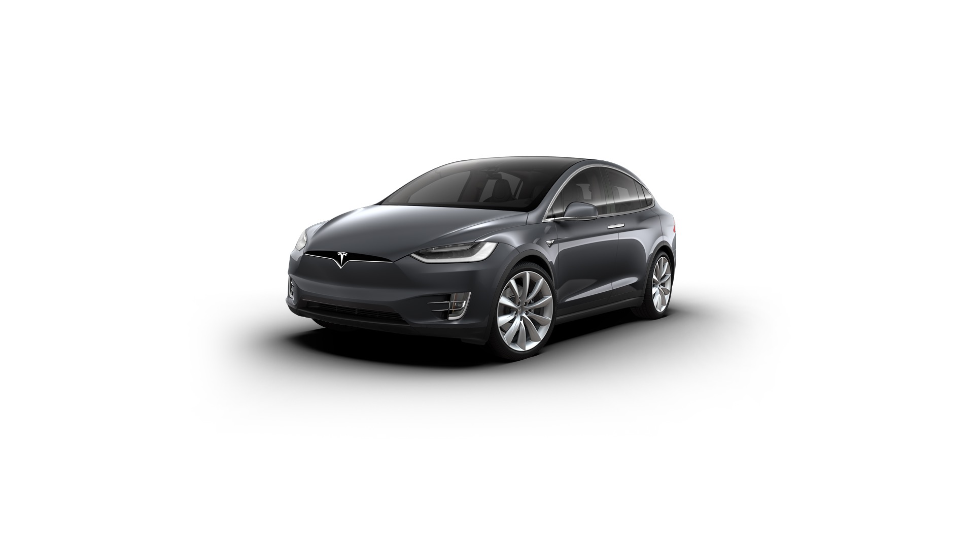 2019 Tesla Model X Standard Range in studio shot