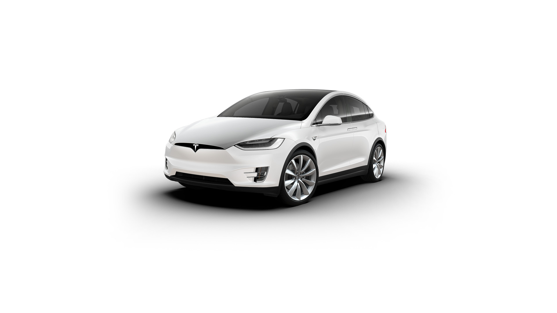 2019 Tesla Model X Long Range AWD in studio shot