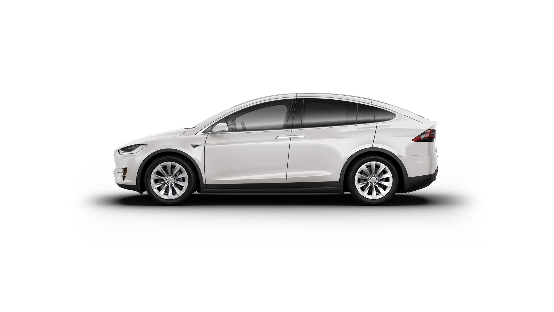 2019 Tesla Model X Long Range AWD side profile